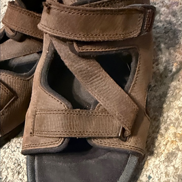 Men\'s Rockport XCS Brown Leather Sandals 12W main image 10